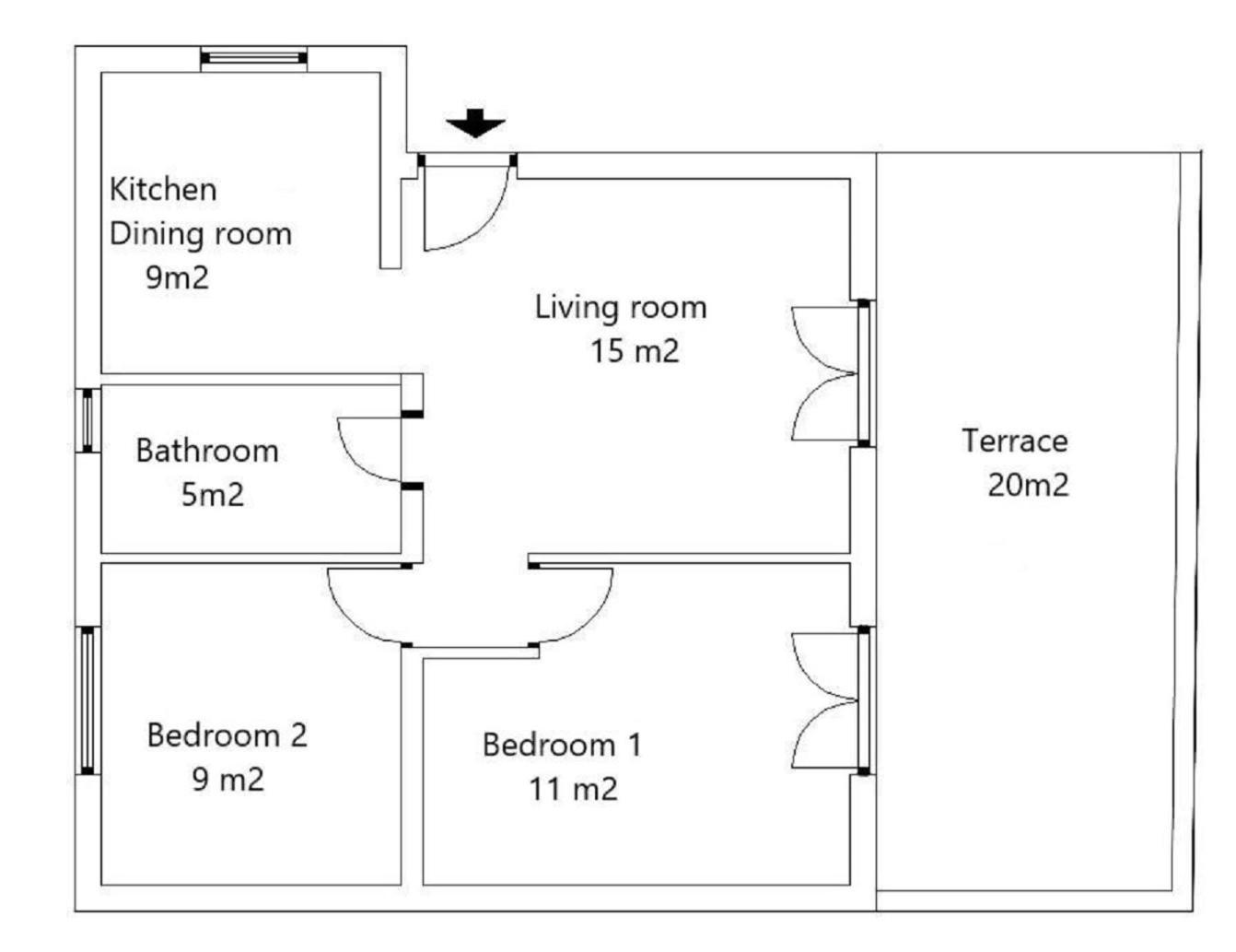 Apartment Blue Pula, New, Family Friendly, Comfortable, Free Parking And Wifi المظهر الخارجي الصورة